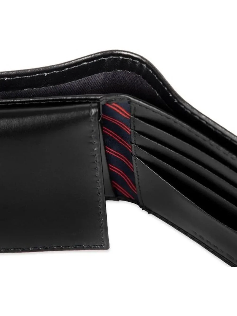 Tommy Hilfiger Bifold Wallet Leather Orson RFID with Removable Passcase - NEW